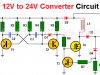 12V to 24V Converter Circuit