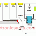 5 to 30 Minute Timer Circuit using 7555 IC