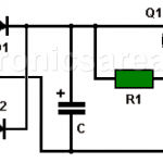 9VDC Power Supply using Zener and Transistor