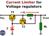 Current Limiter circuit for Power Supply using transistor & resistor