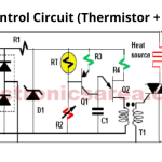 Heat Control Circuit Using a Thermistor and a TRIAC