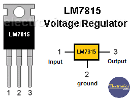 LM 7815 Voltage Regulator