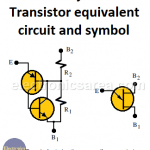 UJT - Unijunction Transistor - Equivalent model & circuit