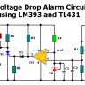 Voltage Drop Alarm Circuit - Useful for PS Testing