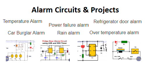 Alarm Circuits and Projects