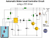 Automatic Water Level Controler Circuit
