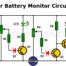 Car Battery Monitor Circuit