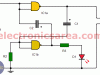 Clock signal generator using 7400 IC (PCB)