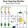 Door opening monitor