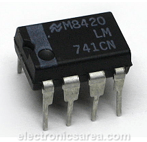 LM741CN Op Amp (Operational Amplifier)