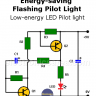 Energy-saving Flashing Pilot Light