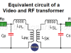 Equivalent transformer circuits  (power, audio, video and RF)