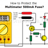 How to protect multimeter's 500mA fuse?