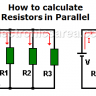 Resistors in series and parallel (Equivalent resistor value)