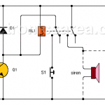 Light sensitive alarm using LDR