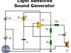 How to make a Light Sensitive Sound Generator Circuit?