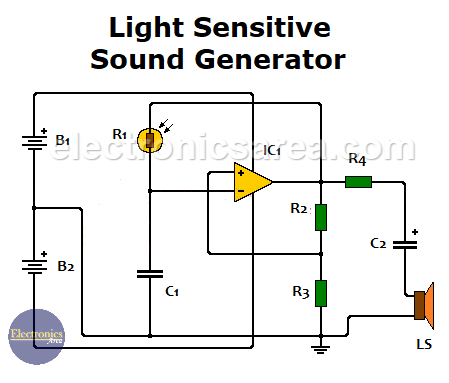 Light Sensitive Sound Generator