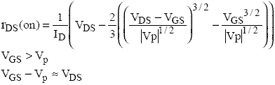 lineal_region_FET_formula