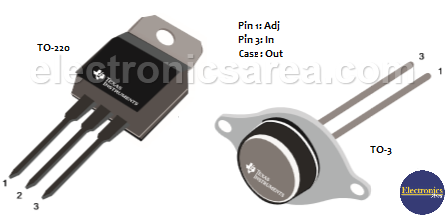 LM338 Variable Voltage Regulator Packages