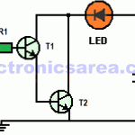 How to Build a Logic Probe using two transistors? (PCB)