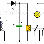 Power Failure alarm using transformer and relay