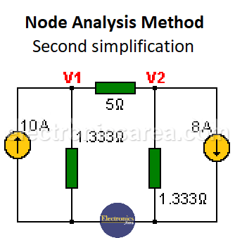 Node Analysis Method - Second Simplification