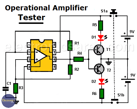 Op Amp Tester Circuit