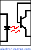 Optocoupler (LED and  phototransistor)