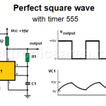 Perfect Square Wave with 555 - Formula - Examples