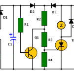 Main Power Failure Alarm and Battery Backup Circuit