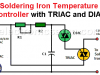 Soldering Iron Temperature Controller (TRIAC – DIAC)