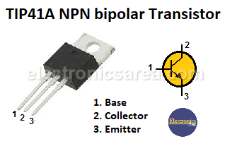TIP41A NPN bipolar Transistor