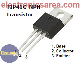 TIP41C NPN Transistor Pinout