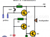 Water Level Alarm with Three Transistors