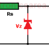 Zener diode Voltage regulator Circuit Design - Diagram